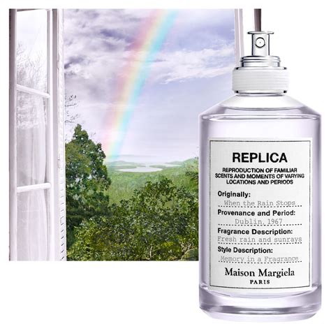 replica when the rain stops perfume|maison margiela after the rain.